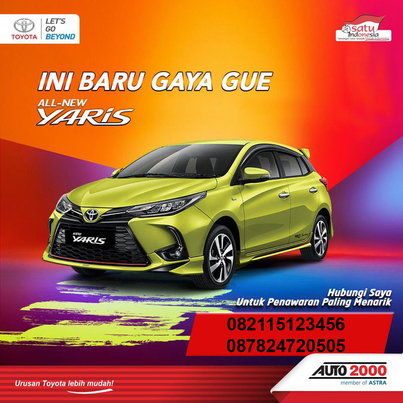 Promo Toyota Yaris Bandung Harga Cash Kredit Ringan Toyota Yaris